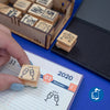 ORGANIZADOR CON SELLOS PARA AGENDA O JOURNAL NOTEBOOK