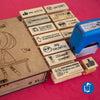 SET DE SELLOS DIDÁCTICOS MADERA 5X2 CM COMBO 2