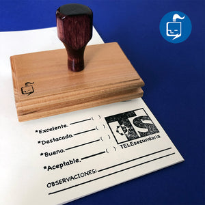 SELLO DE MADERA TRADICIONAL - DIFERENTES MEDIDAS