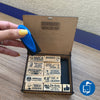 SET DE SELLOS DIDÁCTICOS MADERA 5X2 CM COMBO 3